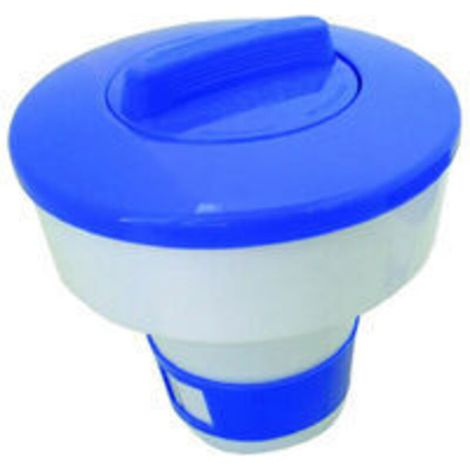 Grand doseur 17.5 cm diffuseur de Chlore ou Brome Flottant en Plastique pour Galet - jardiboutique