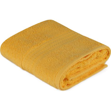 Toalla Toalla de invitados Towel 100% Algodón Dark Amarillo 500 gr/m² (1/5)