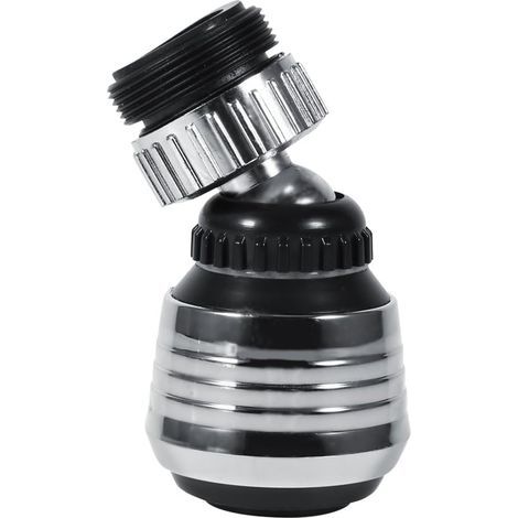 Testa girevole a 360 gradi per rubinetto a risparmio idrico, adattatore per ugello filtro, accessori per cucina e bagno, 6 pezzi (1/3)