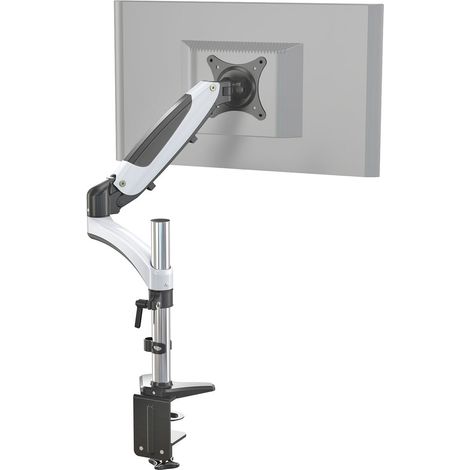 [NEUWERTIG] B-Ware Hjh Office Monitorhalterung Monitorarm Monitor 1527 Zoll Schwarz Weiß (1/2)