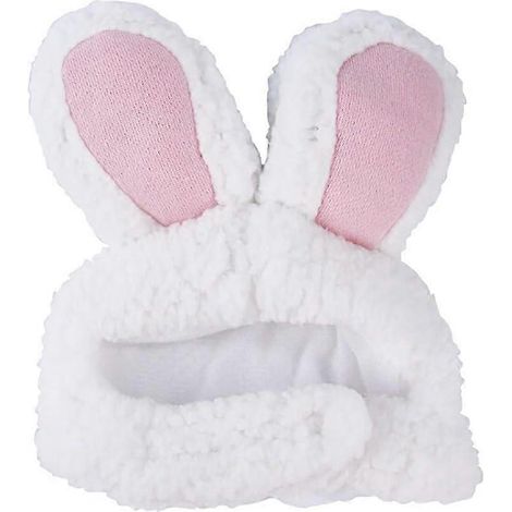 1 pour chapeau oreilles de lapin drôle et durable pour chien, chat ou animal de compagnie, perruque lapin, costume d'hiver chaud pour chiot, chapeau pour fête du Nouvel An, vêtements de cosplay, acces (1/5)