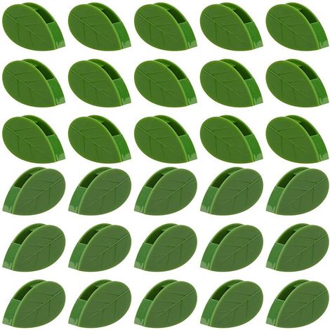 Support mural adhésif pour plantes grimpantes, invisible, pour organiser les câbles et décorer les plantes grimpantes. (1/5)