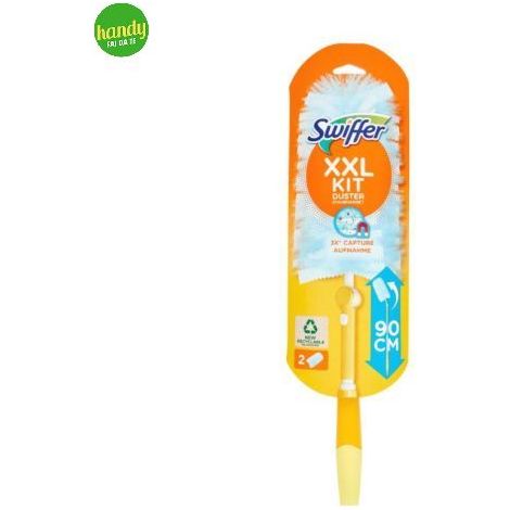 KIT SWIFFER MANICO DUSTER XXL + 2 PIUMINI CATTURA (1/7)