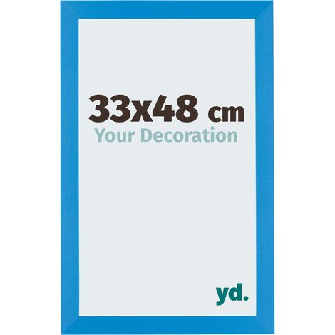 Cadre Puzzle 33x48 cm - Bleu Brillant - MDF - Mura. (1/5)