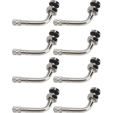20 Stück metrische Aluminium-Radventile TR554D, 60°-Bogenventil für Fahrzeugräder mit 9,7 mm Ventilbohrung (1/5)
