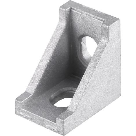 10 pièces support d'angle à angle droit en alliage d'aluminium support d'angle en forme de L à angle droit pour l'extrusion d'aluminium (1/5)