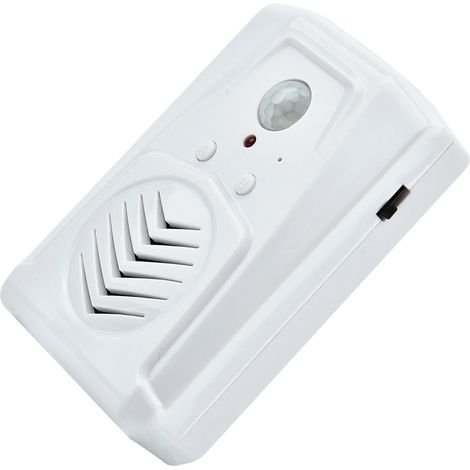 Bewegungsmelder-Alarm mit USB-/Batteriebetrieb, MP3-Audioplayer, Infrarot-Türklingel (1/5)