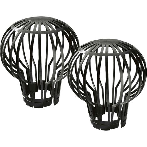 Lot de 2 filtres de Protection pour Tuyau de Descente gouttière,