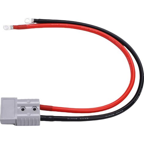 Câble de Connecteur Rapide de Batterie Anderson Haute Performance pour Chariots élévateurs électriques, Voiturettes de Golf, Longueur 60.5cm, Connexion Facile (1/5)