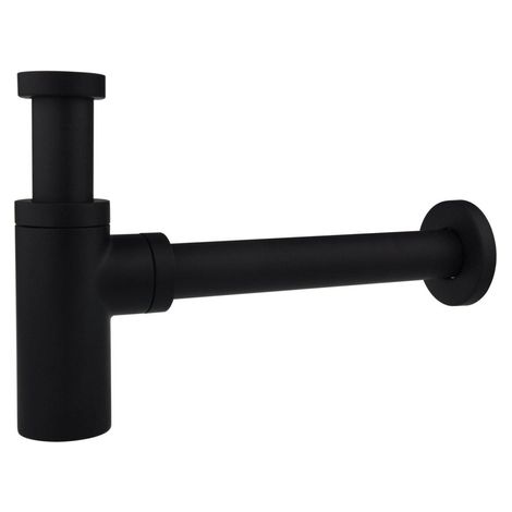 Fortifura Calvi Siphon lavabo Noir mat (1/2)