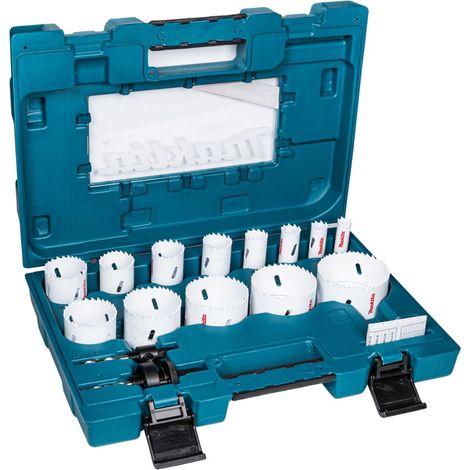 Makita D-63993 Juego de sierra de corona universal 16 piezas