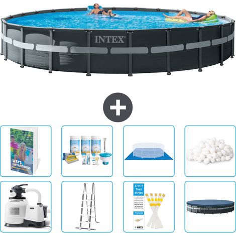 Ultra XTR Pool Rund - 732x132 cm - 9-teilig S537