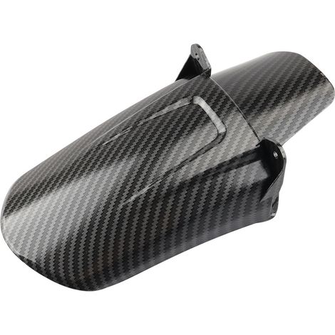 Carbon fiber rear fender compatible with Sur-ron motocross bikes, integrated shock absorber, rear cowl. (1/4)
