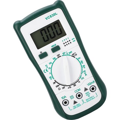 Digitales Multimeter im Taschenformat, kompakter elektrischer Prüfer für Spannung, Strom, Widerstand und Dioden, präzise Messung, tragbares Werkzeug. (1/5)
