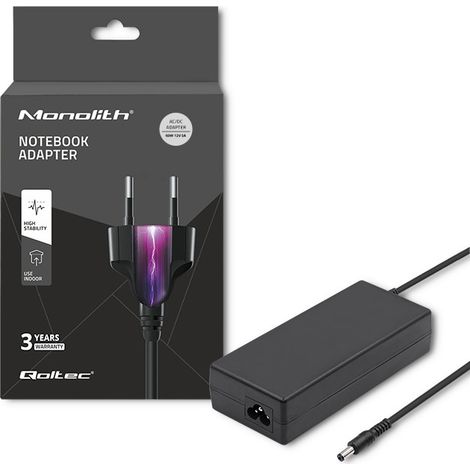 Alimentatore da tavolo Qoltec 60W  12V  5A  5,52,1 + cavo di alimentazione (1/5)