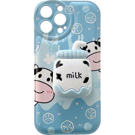Coque Téléphone Avec Support Intégré - Protection Antichoc Pour iPhone 14 Pro - Usage Bureau Maison Voyage - 1 Pièce (1/5)
