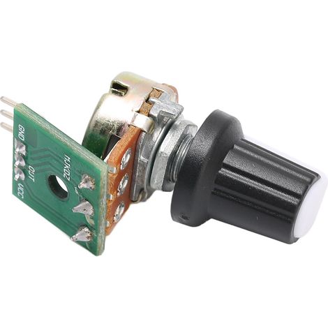 Module de Potentiomètre 10K Réglable avec Sortie Analogique 0‑5V pour Contrôle de Tension (1/5)