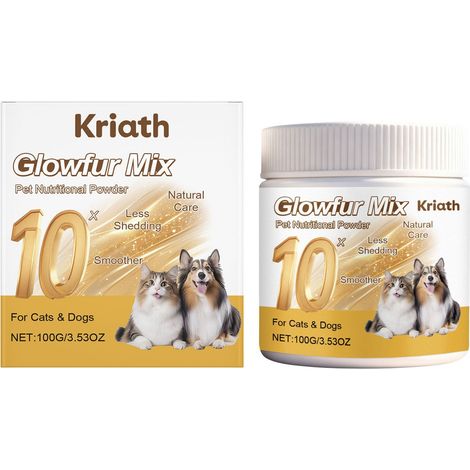 Poudre nourrissante pour le soin quotidien de la peau et du pelage des animaux de compagnie - 100 g (1/5)
