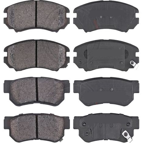 KIT PASTIGLIE FRENO ANTERIORI E POSTERIORI compatibile con INFINITI G CABRIOLET / PASTIGLIE FRENANTI AUTO OEM FDB4284,FDB4312 / SOSTITUZIONE DIRETTA / BASSA POLVERE / SILENZIOSO