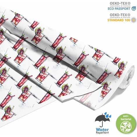 TESSUTI DECORATIVI PER ESTERNI OXFORD - Motivo Cocktail DX8740 (1/5)