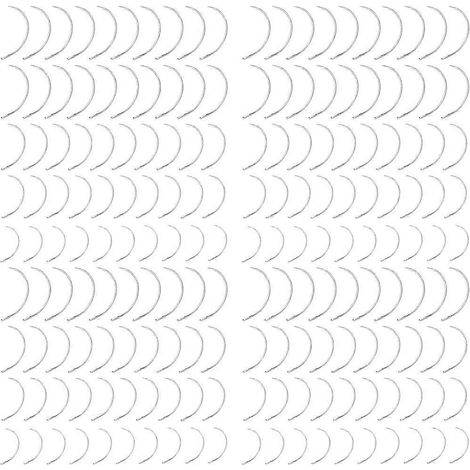 180 aiguilles courbes pour la réparation de tapis, cuir et toiles (1/5)