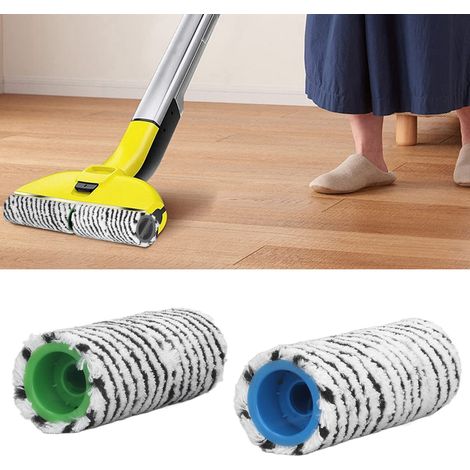 Convient aux brosses à rouleau noires des autolaveuses autoportées Karcher FC3/FC3D/FC5/FC5D/FC7 (1/5)