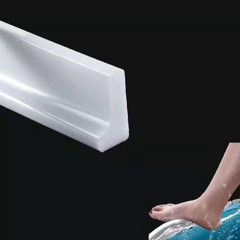 Bathroom and shower door threshold sealing strip, 1 meter long, suitable for bathroom and shower doors. (1/5)