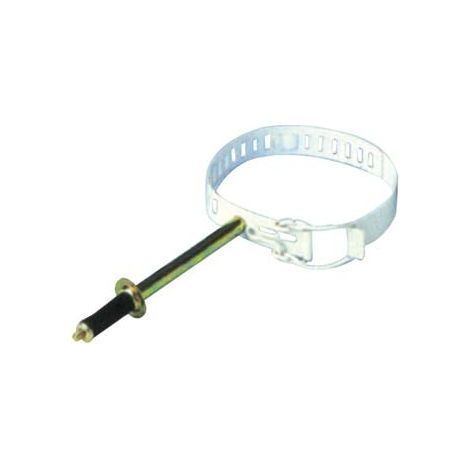COLLARE REGGITUBO CLASSIC BIANCO - CM 10/15 + TASSELLO- 10 pezzi