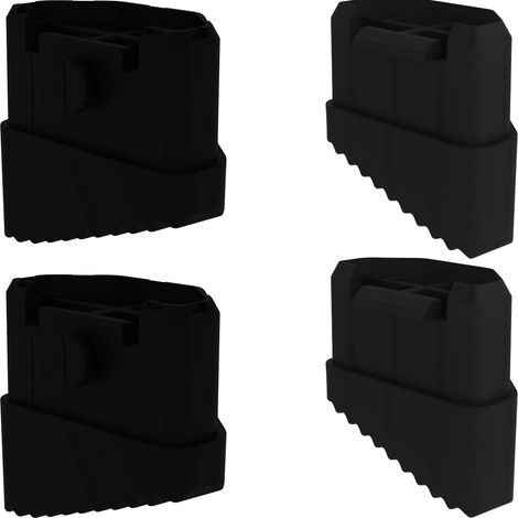Günzburger Steigtechnik 4x sabots intérieurs pour escabeau double ML - 019242 (1/2)