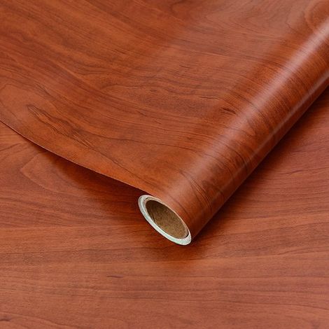 Un rotolo di carta decorativa autoadesiva, 40 cm x 5 metri, rimovibile, lavabile e impermeabile. Per cucine, mobili, uffici e porte. Colore: (1/5)