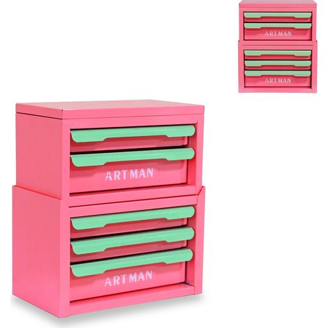 Armoire de rangement à 5 tiroirs en acier pour outils et accessoires (1/5)