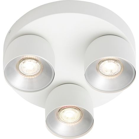 Projecteur blanc Pitcher 3 lumières directionnelles - 2310420101 (1/5)