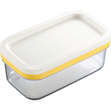 Coupe-beurre en acier inoxydable, coupe-gâteaux et coupe-fromages, boîte de rangement, pour la maison, la pâtisserie et l'organisation de la cuisine.-AquaForge (1/5)