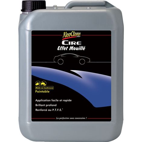 NEOCLEAN - Cire effet mouillé 5L - 6330 - Ce produit de marque NEOCLEAN est neuf.