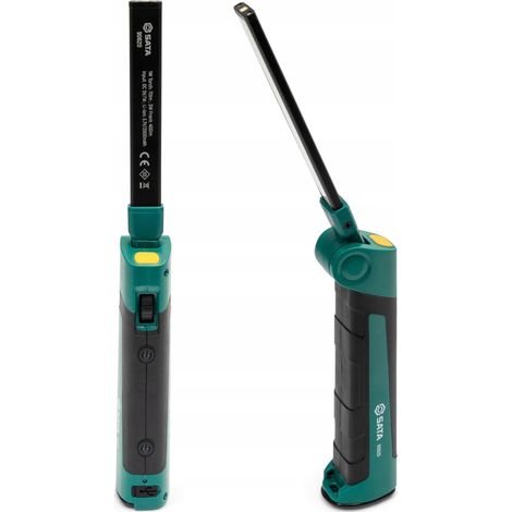 Sata Lámpara de trabajo recargable con cabeza rotativa 180° (1/3)