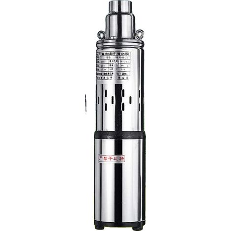 Pompe à forage profond, 30 m de hauteur de levage maximale, débit de 16 L/min, 220V, UE (1/5)