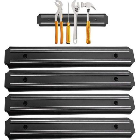 Porte Outils Mural magnetique 4 Pieces 33 cm x 5 cm Barre magnetique Outillage Barre aimantée pour Outils Panneau Porte Outils Barre aimantée Barre aimantée Barres magnétiques pour Outilsdyk-alovez (1/4)