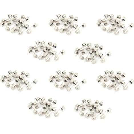 100 Pcs 250 V 250 MA 0.25 Un Fusible à Action Rapide 5 x 20 mm Tube en Verre (1/3)