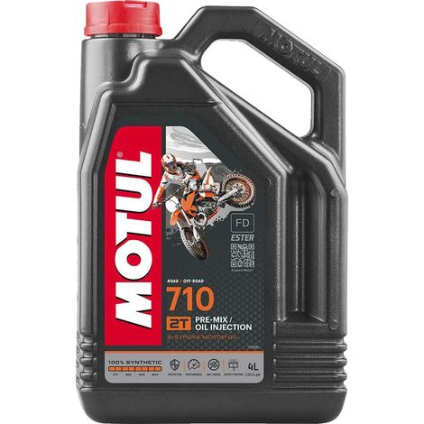 Huile Moteur MOTUL 710 2T 4 Litres (1/3)