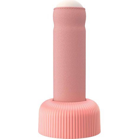 Veilleuse LED à tirer à la main pour enfants - Lampe de chevet rechargeable en silicone pour chambre à coucher avec lumière douce pour les yeux - Décoration de table rose moderne (1/5)