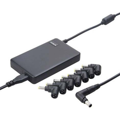 LVSUN Ultra Slim USB Ladestation 90 W 1x USB-A, DC-Stecker 3.5 mm Schwarz Innenbereich (1/5)