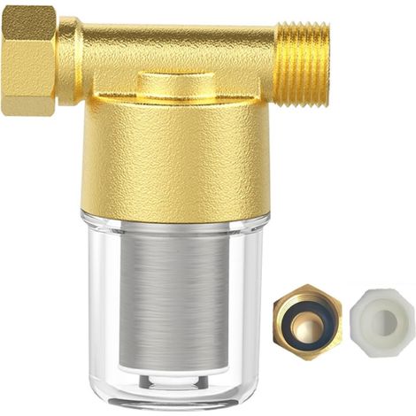 Sedimentationsfilter aus Messing, wiederverwendbarer Sedimentationswasserfilter