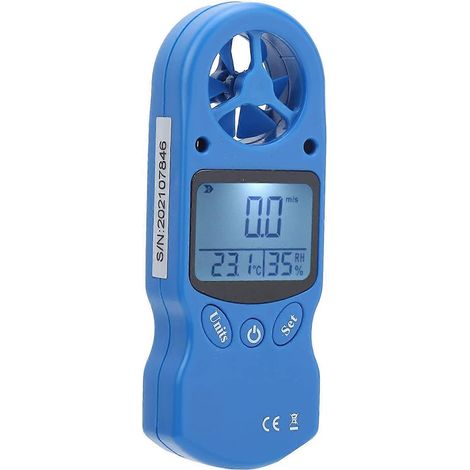 Anémomètre numérique avec écran LCD (1/5)