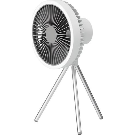 Ventilatore portatile ricaricabile Brise da 5,5 W LED dim