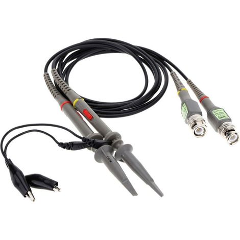 Sonde d'oscilloscope Taux d'attenuation reglable P6100 100MHz 1X 10X (1/5)
