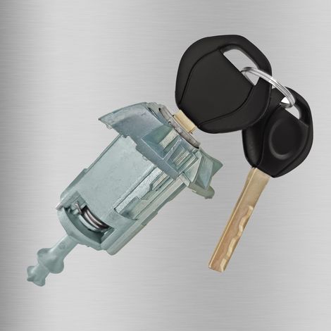 Applicable to 2000-2006 BMW X5 E53 door lock cylinder with 2 keys OE:51217035421 (1/4)
