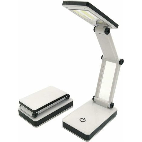 Mobile COB-LED-Lampe, faltbare Schreibtischlampe mit 3 Helligkeitsstufen (1/5)