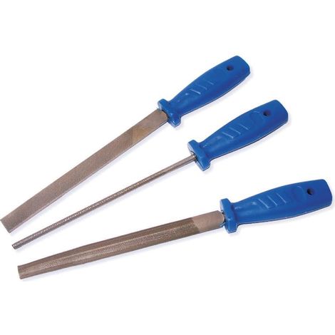 Lot de 3 limes à métaux