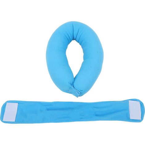 Coussin de siège respirant pour hémorroïdes, grossesse et prévention des escarres, bleu (1/5)