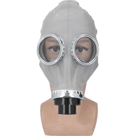 Masque intégral Type 59 Tangshan pour peinture, produits chimiques et pesticides – masque complet avec embout en caoutchouc, tuyau de 50 cm, cartouche filtrante n°3 (protection contre vapeurs organiqu (1/5)